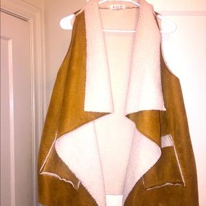 Cotton oversized vest